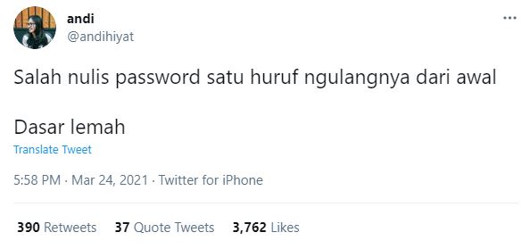 Kumpulan 'Dasar Lemah' Yang Relate Banget Sama Kehidupan Pemuda Pemudi +62